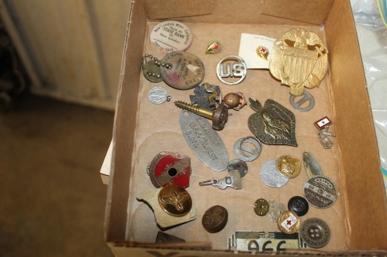 Various Pins and Keychains