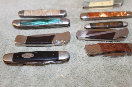 (9) Pocketknives