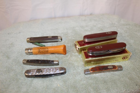 (7) Pocket Knives