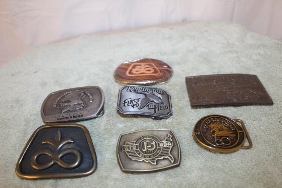 (6) Belt Buckles