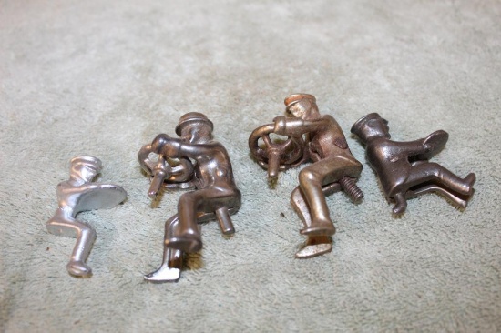 (4) Cast Iron Men