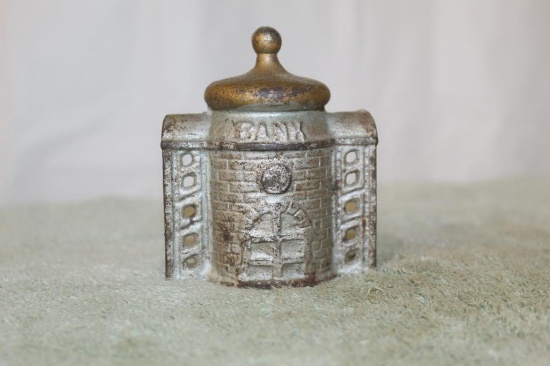 1/2 Cast Iron Bank