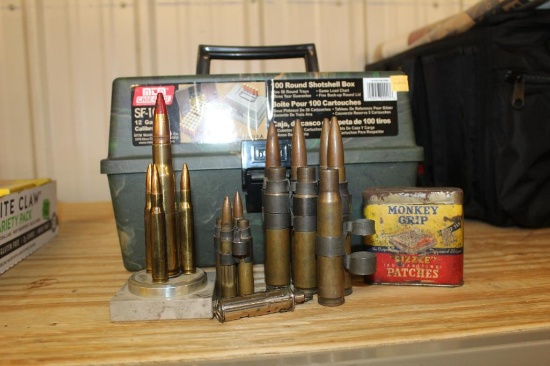 Remington & Winchester & Lawrence Lead Shot Bags