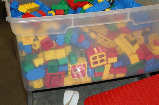 Box of Large Legos