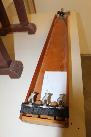Wooden Arcade Game From 1920s or 1930s
