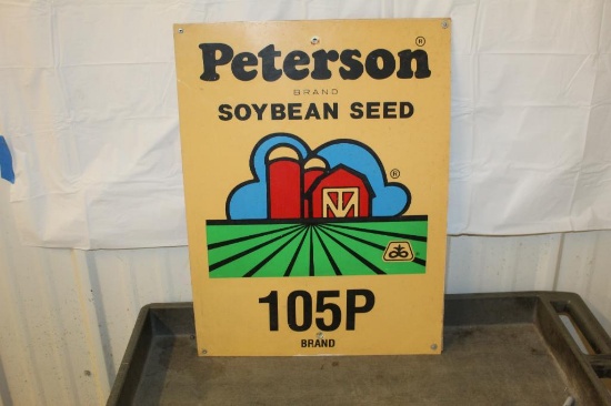 Peterson Brand Soybean Seed Signs