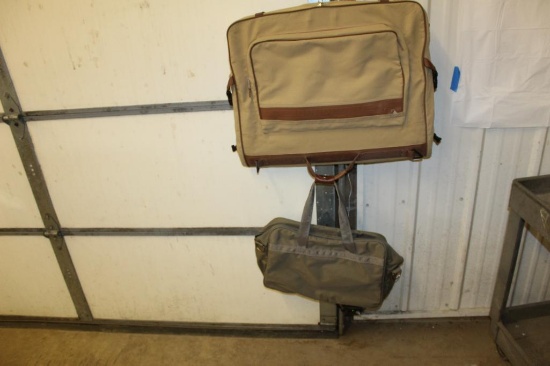 Eddie Bauer Garment Bag and American Tourister Carry-On Bag