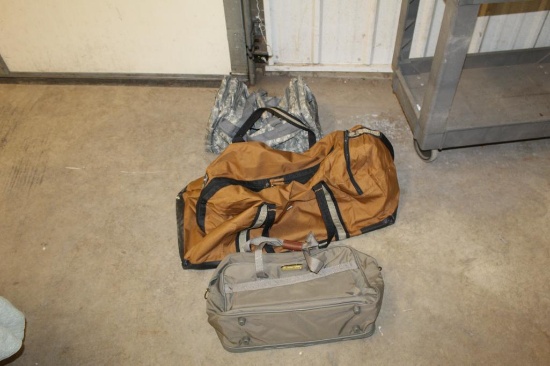 (2) Duffel Bags and (1) American Tourister Carry-On Bag