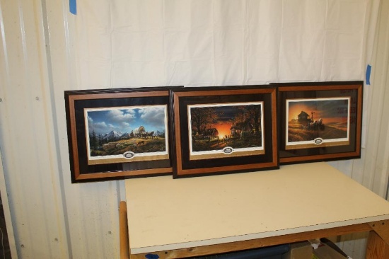 (3) Museum & Foundation Vignette Master of Memories by Terry Redlin
