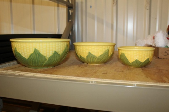 3 Piece Shawnee Nesting Bowl Set