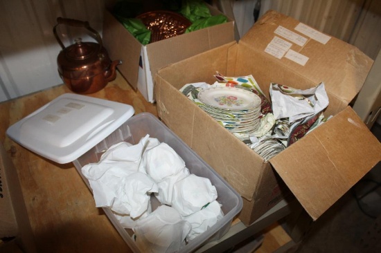 Homer Laughlin Eggshell Nautilus Dinnerware Set