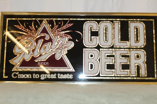 Blatz Beer Sign