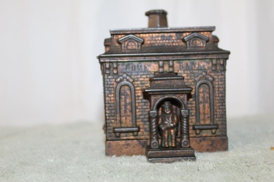 Cast Iron Home Bank,