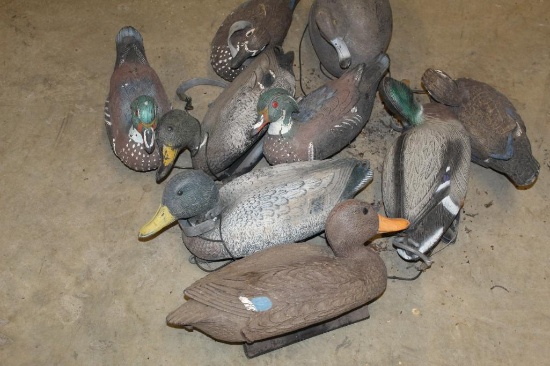 (9) Floating Duck Decoys