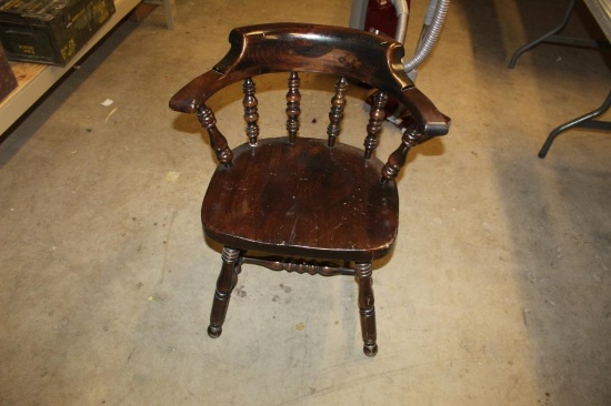 Wood Captains Chair