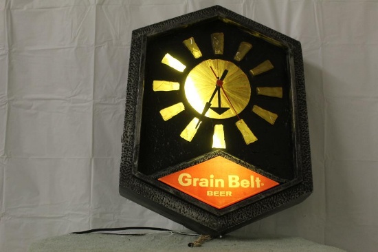 Grain Belt Clock