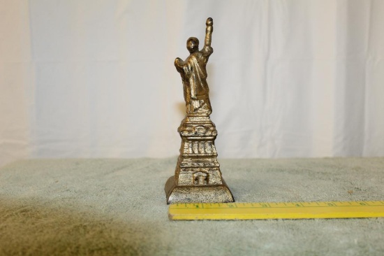 Cast Iron Statue of Liberty Bank