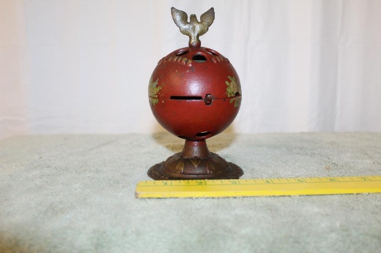 Cast Iron Philada Globe Bank