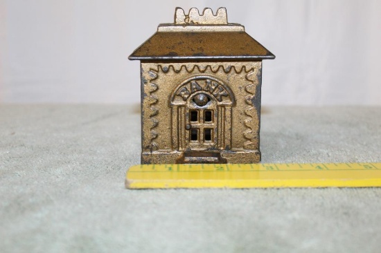 Cast Iron Crown Bank,