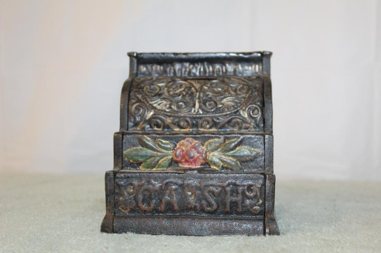 Cast Iron Cash Register Bank