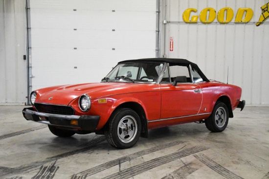 1981 Fiat Pinin Farina Spider 2,000