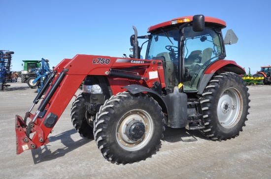 2009 Case-IH Maxxum 140 MFWD tractor