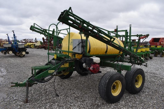 1992 Best Way 500 gal. pull-type sprayer