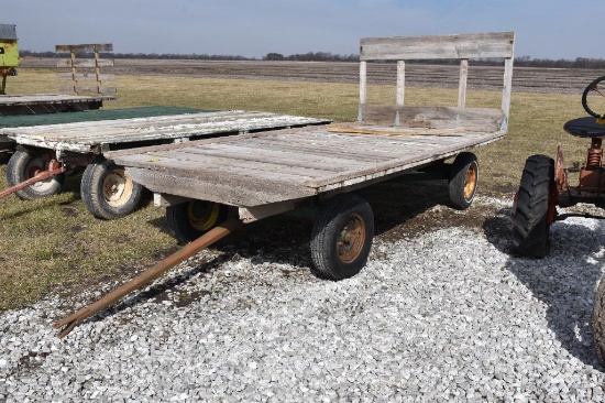14' hayrack on running gear