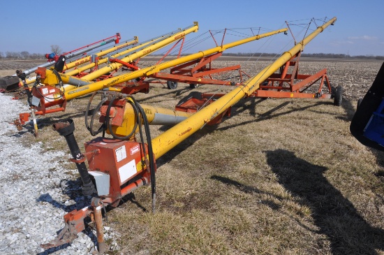 Mayrath 8"x62' swing away auger