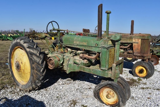 John Deere A 2wd tractor