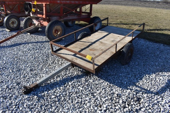 Shop Built flatbed trailer