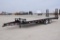 2019 PJ 8' X 22' flatbed deck over trailer