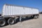 2009 Homemade Jet 34' aluminum hopper bottom trailer