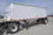 1990 Brent 22' steel hopper bottom trailer