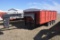 1996 Double B 16' grain trailer