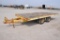Miller 8' x 18' tilt deck flatbed trailer