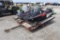 Polaris Indy 400 snowmobile showing 3,774 miles & John Deere Sprintfire showing 683 miles