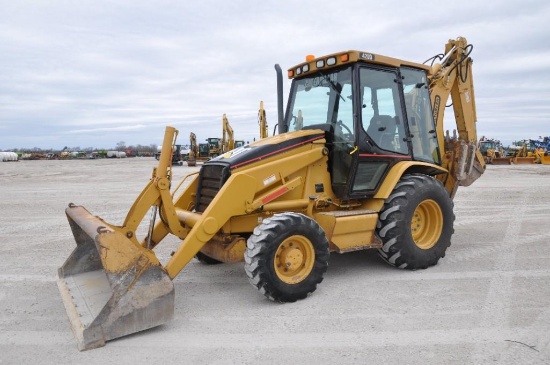 2001 Cat 420D MFWD backhoe