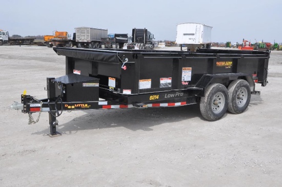 2022 Doolittle 82"x 14' dump trailer