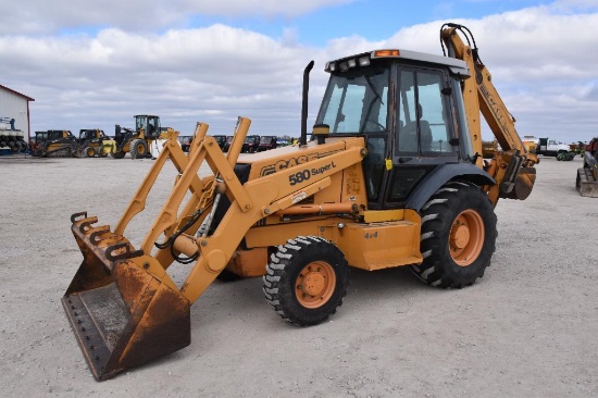 Case 580 Super L MFWD backhoe