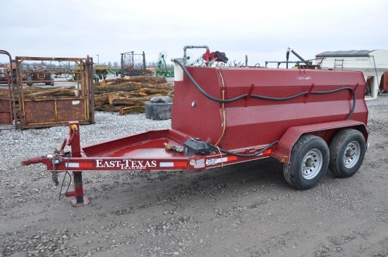 2015 East Texas 990 gal fuel trailer