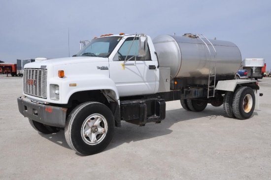 1990 Chevrolet TopKick tanker truck