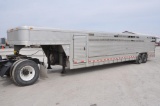 1998 Featherlite 32' aluminum livestock trailer