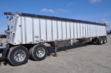 2009 Merritt 42' hopper bottom trailer