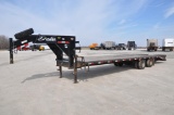 2010 Delta 30' flatbed trailer