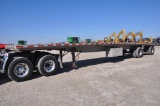 1999 Ravens 48' Aluminum flatbed trailer