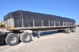 1994 Transcraft 48' alum. flatbed trailer