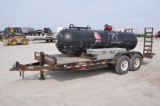 1999 MacLander 7'x18' flatbed trailer
