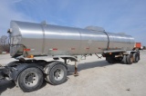 1967 Heil 5,500 gal. stainless tanker trailer