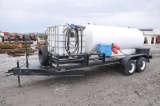 Shop built 990 gal. fuel trailer